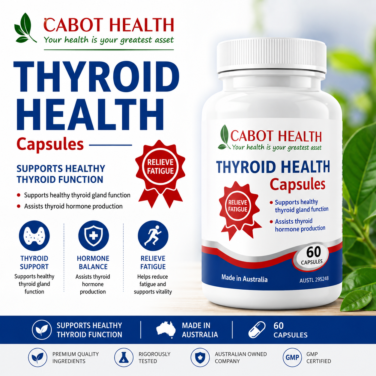 Cabot Health Thyroid Health 60 Capsules