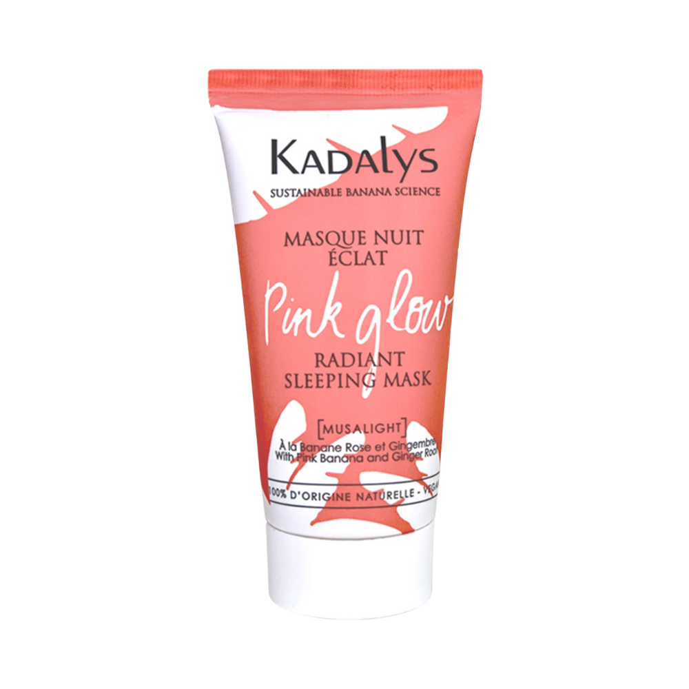 Kadalys Musalight Pink Glow - Radiant Sleeping Mask Pink Banana - Ginger Root 30ml