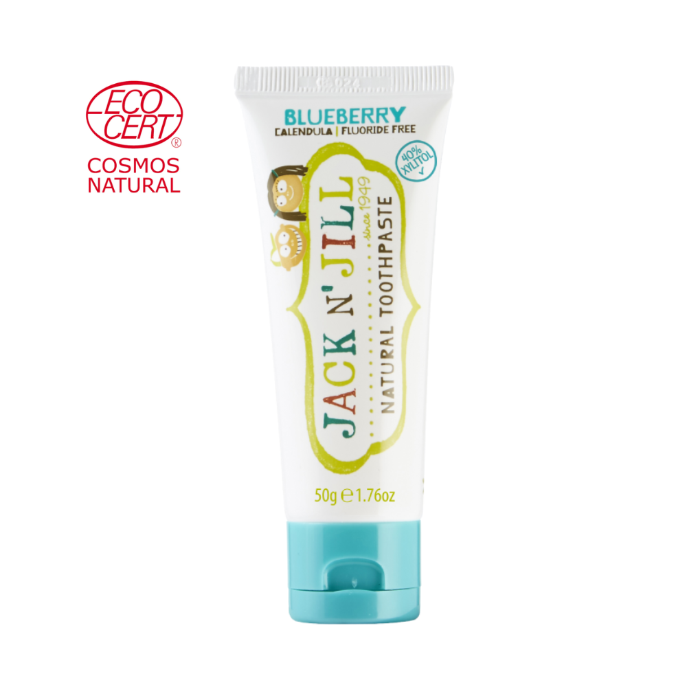 Jack N' Jill Natural Toothpaste Organic Blueberry 50g