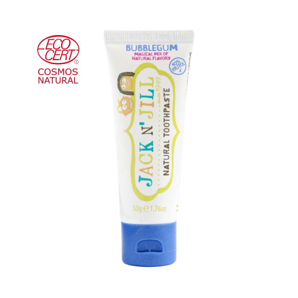 Jack N' Jill Natural Toothpaste Bubble Gum 50g