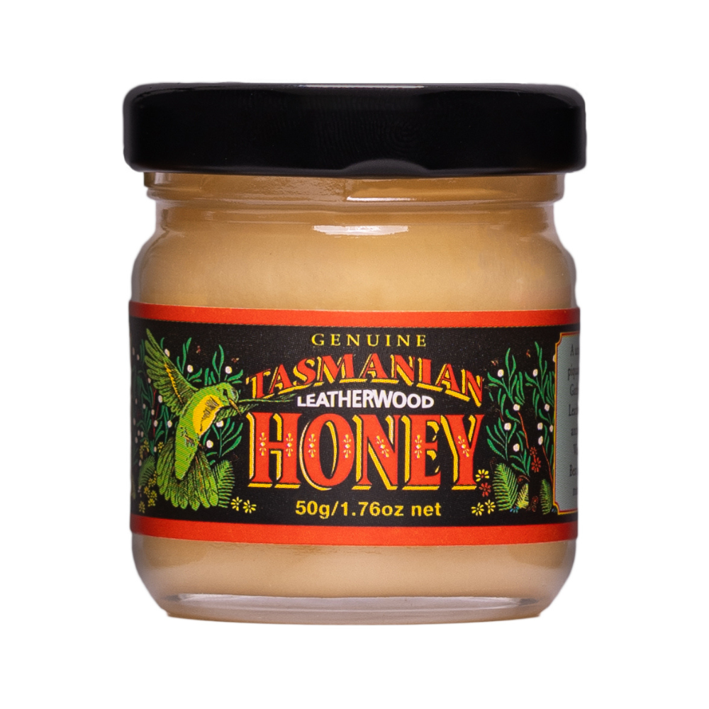 Tasmanian Honey Leatherwood Honey 50g (Not For Sale In WA)