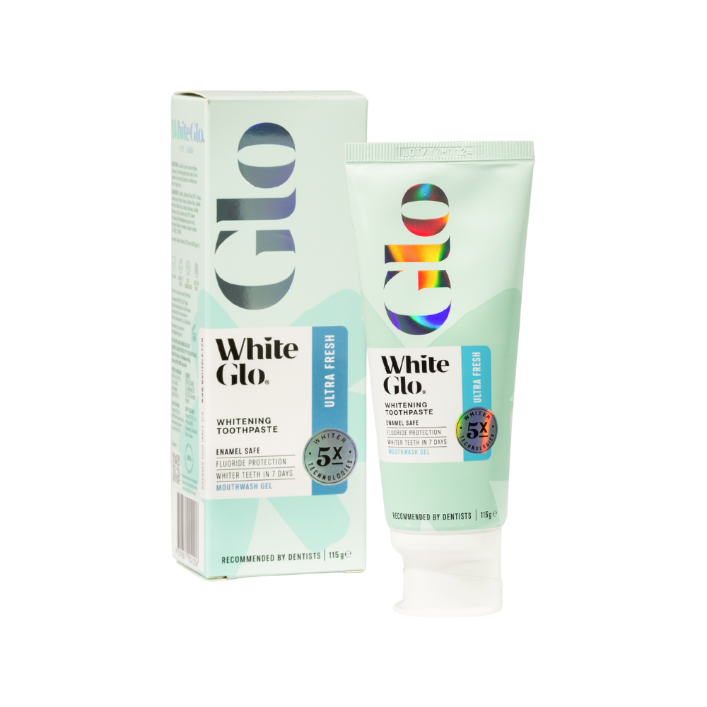 White Glo Ultra Fresh Whitening Toothpaste 115g