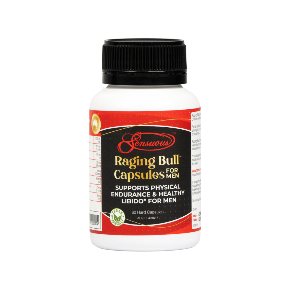 Sensuous Raging Bull Capsules - For Men 60 Capsules