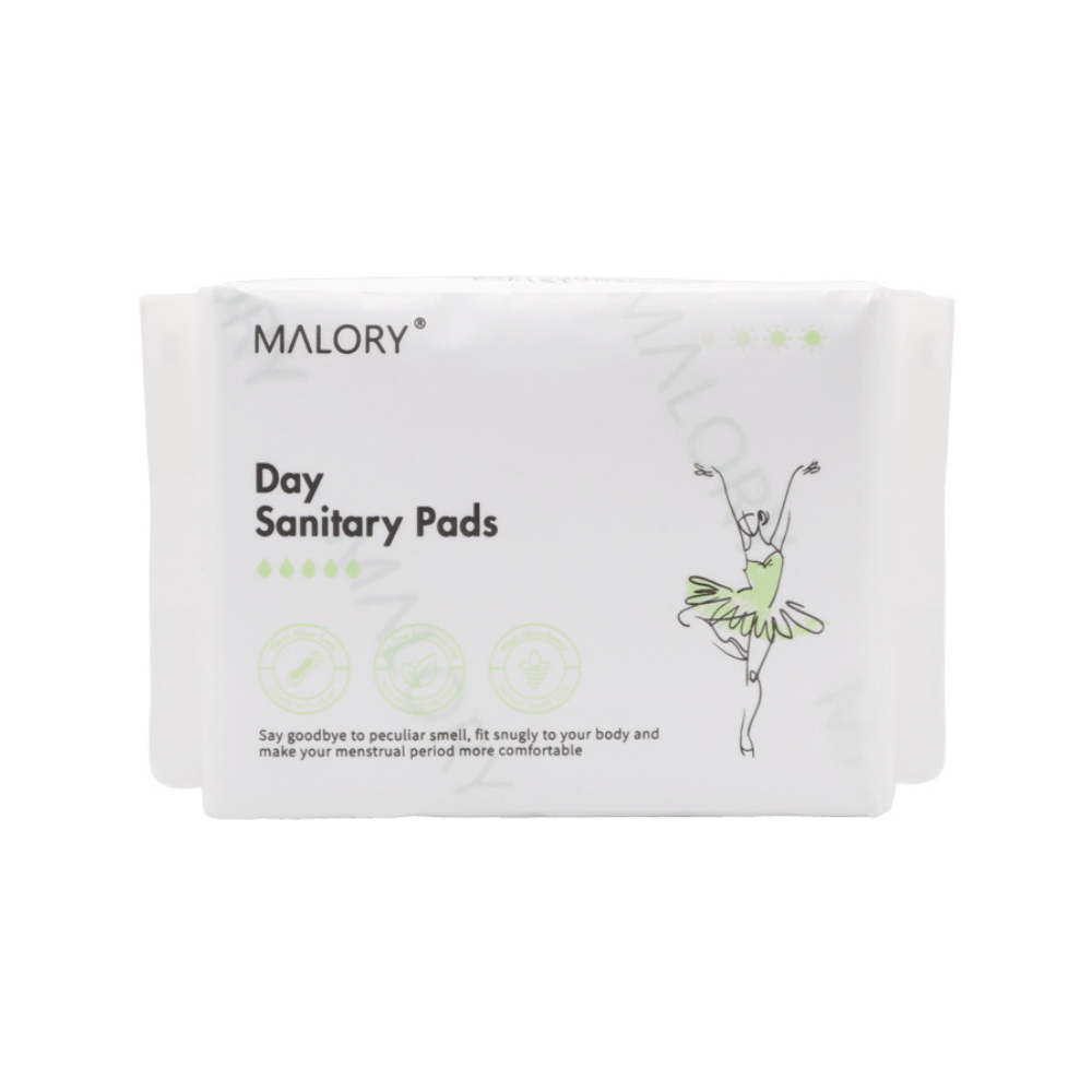 MALORY Ultra Thin Day Sanitary Pads with Wings 240mm/ 8 Count