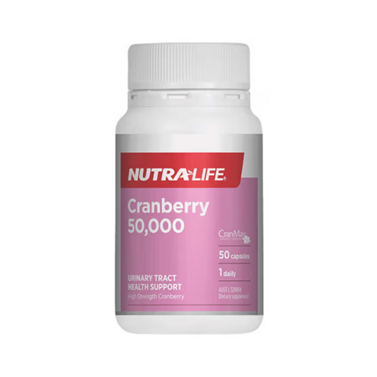 Nutra-Life Cranberry 50,000 100 Capsules