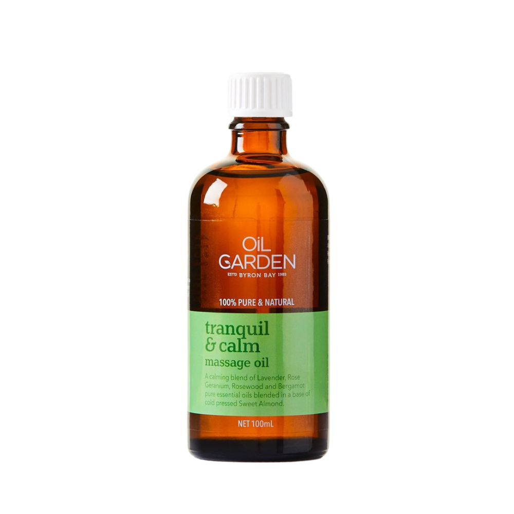 Oil Garden Tranquil & Calm Massage & Body Oil Blend 100ml