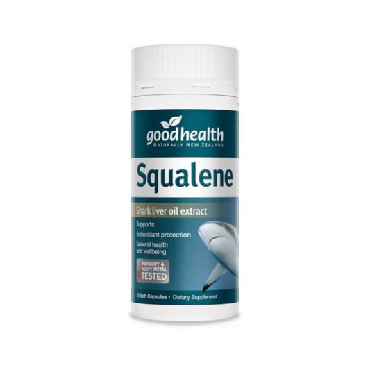 Good Health Squalene - Shark Liver Oil Extract 70 Soft Capsules 06/26