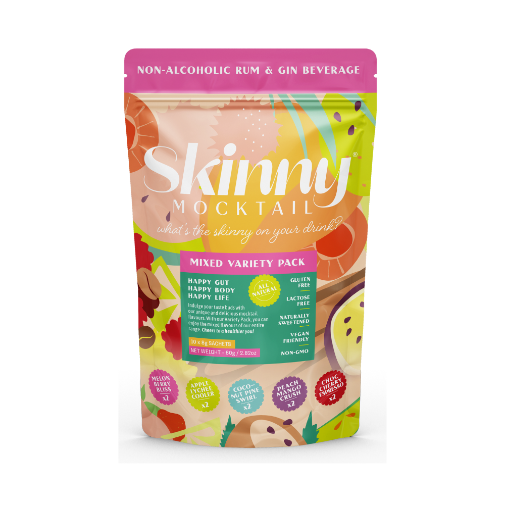 Skinny Mocktail Mixed Variety Pack 80g/ 10*8g Sachets