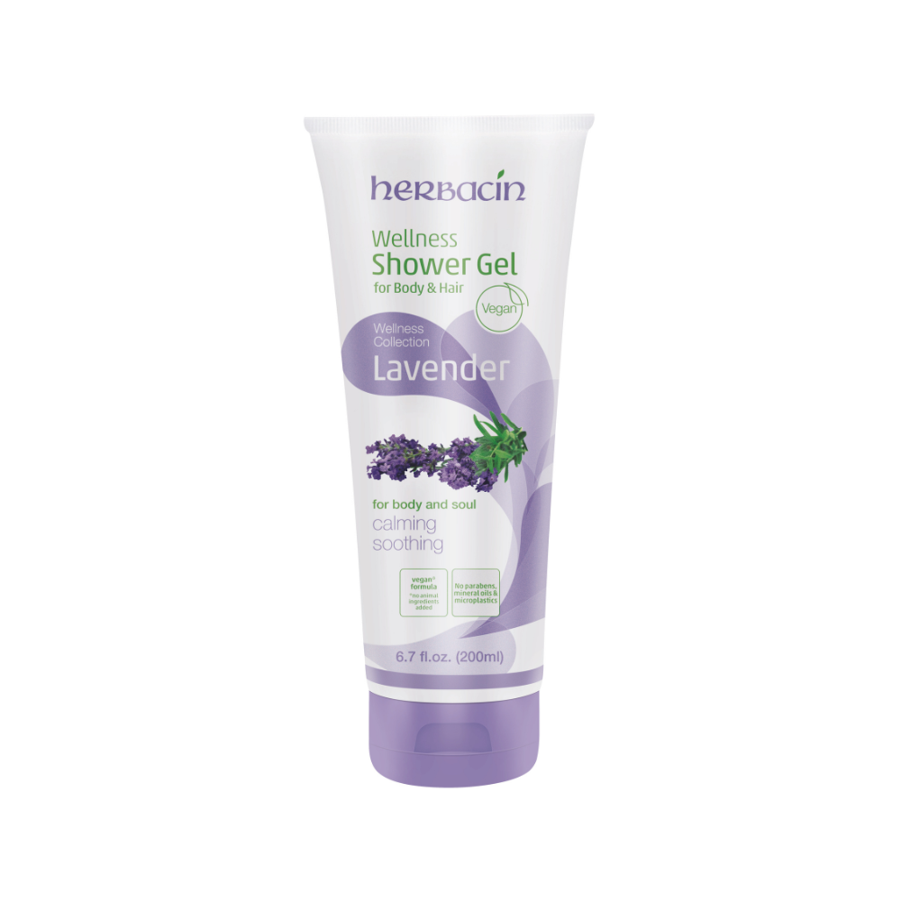 Herbacin Wellness Shower Gel Lavender 200ml
