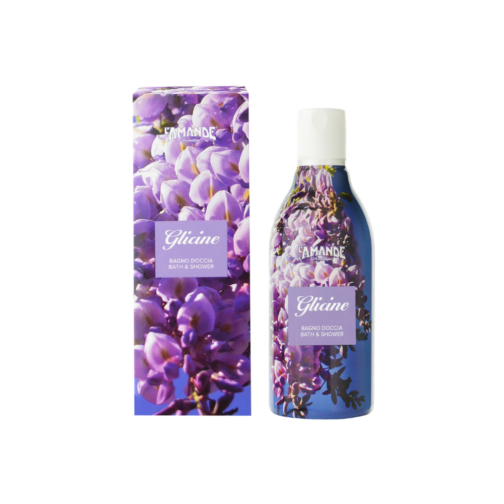L'Amande Glicine Bath & Shower 250ml