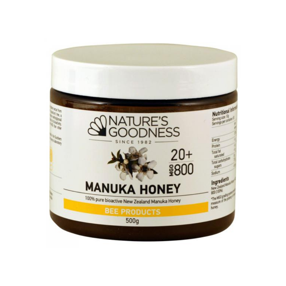 Nature's Goodness Manuka Honey MGO800+ 500g