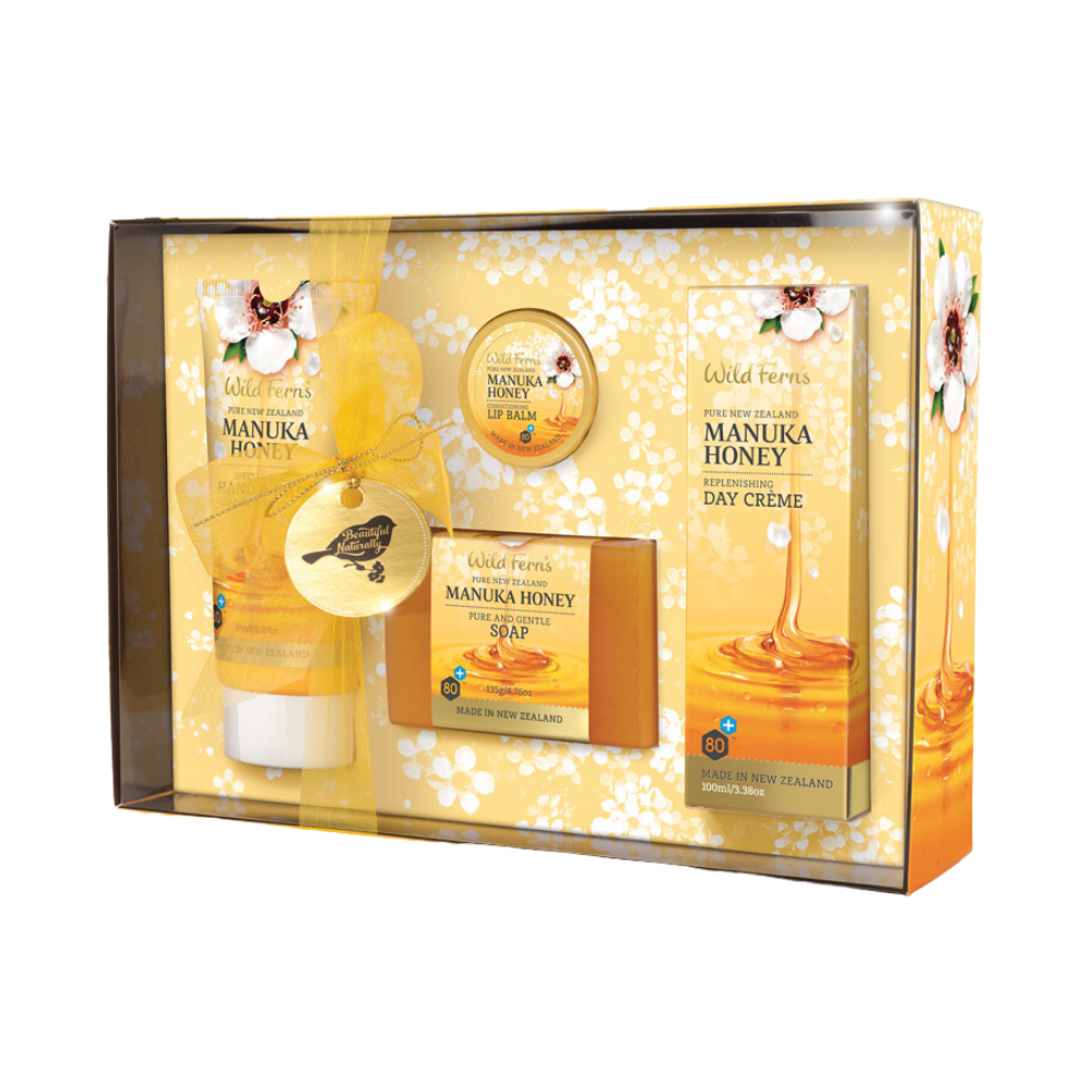 Wild Ferns Manuka Honey Gift Box