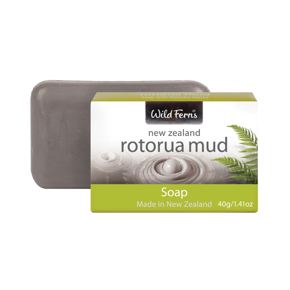 Wild Ferns Rotorua Mud Guest Soap 40g