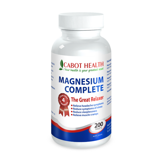 Cabot Health Magnesium Complete 200 Tablets