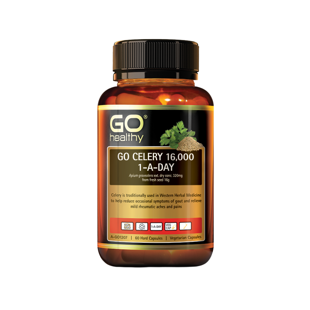Go Healthy Celery 16000mg 60 Vege Capsules