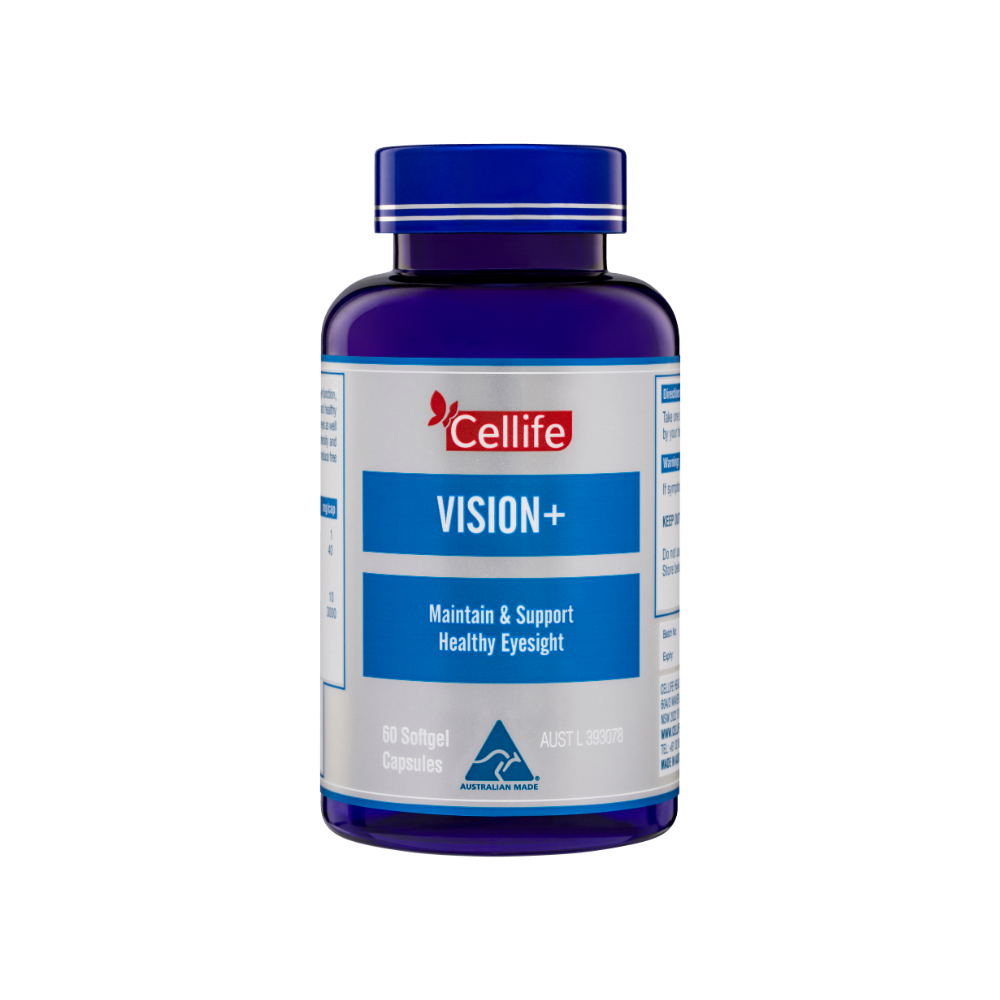 Cellife Vision+ 60 Softgel Capsules (Expiry Date: 11/2025)