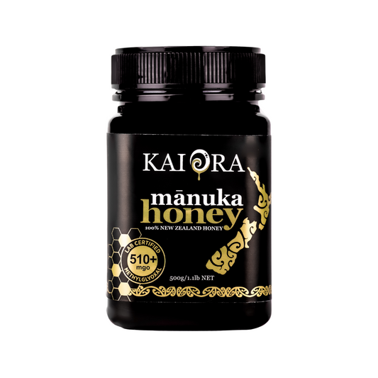 Kai Ora MGO510+ Manuka Honey Black Label 500g (Not For Sale In WA)