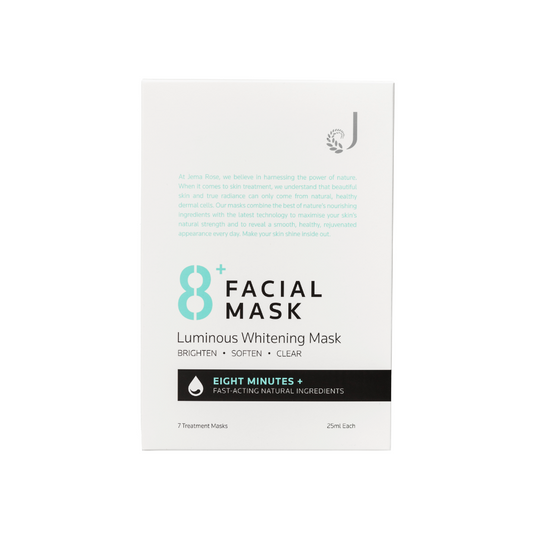 Jema Rose 8+ Minute Facial Mask Luminous Whitening Mask (Single Piece)