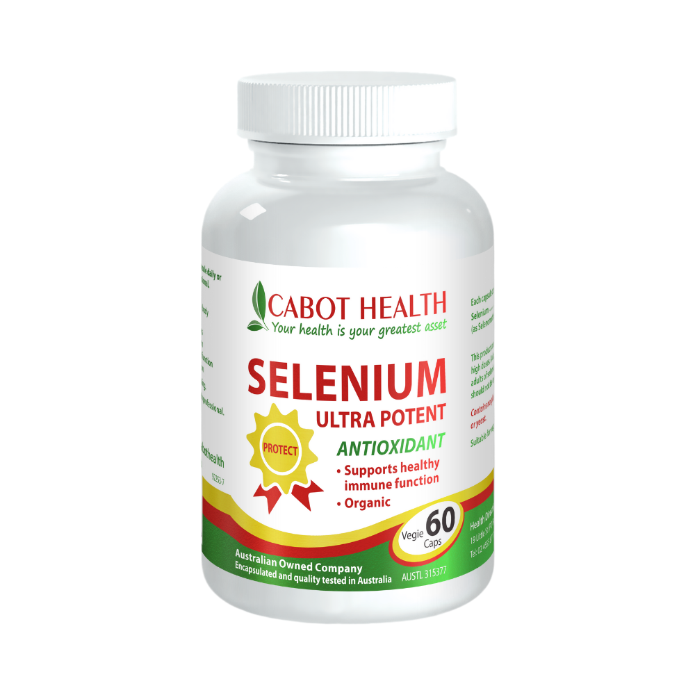 Cabot Health Selenium Ultra Potent 60 Capsules
