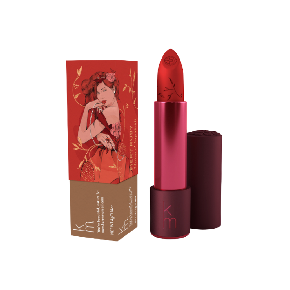 Karen Murrell Lipstick 21 Fiery Ruby