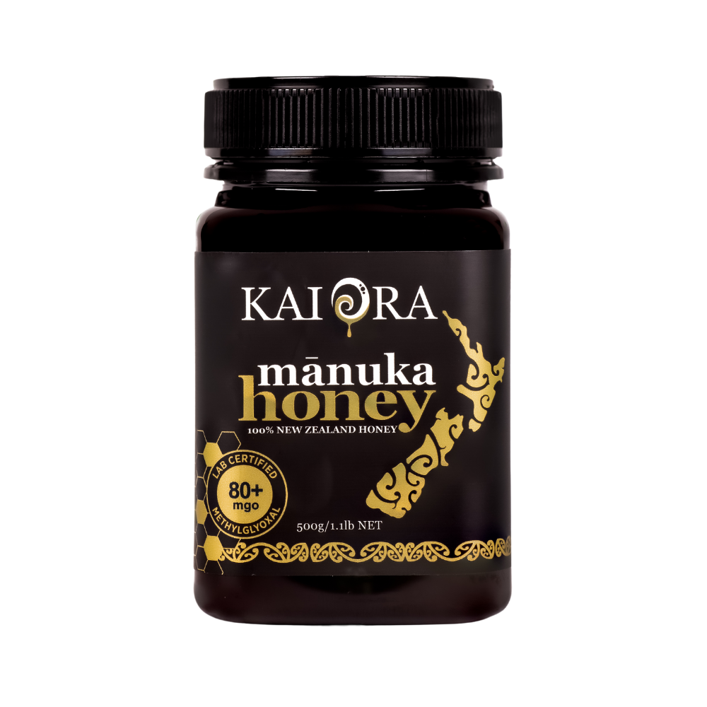 Kai Ora MGO80+ Manuka Honey Black Label 500g (Not For Sale In WA) 08/2025