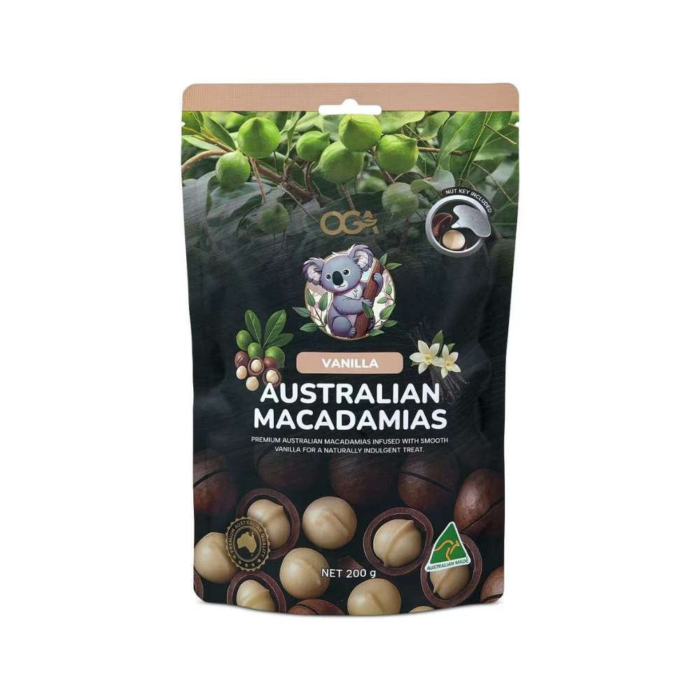 OGA Koala - Australian Macadamians Vanilla 200g