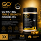 GO Healthy Fish Triple Strength Odourless 150 Soft Capsules
