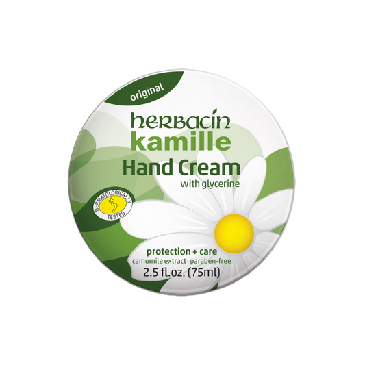 Herbacin Hand Cream Original - Tin 75ml (Damage Package)