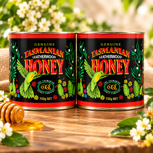 Tasmanian Honey Leatherwood Honey 750g – Twin Pack