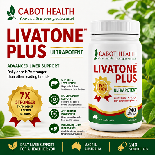 Cabot Health Livatone Plus 240 Capsules
