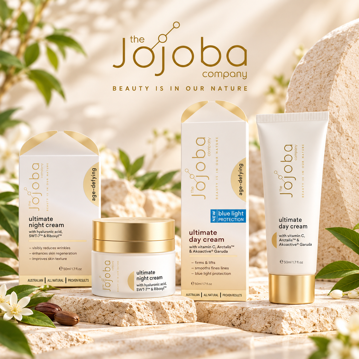 The Jojoba Company Day & Night Hydration Duo