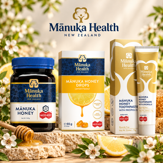 Manuka Health MGO 400+ Everyday Essentials Set – 3 Piece Bundle