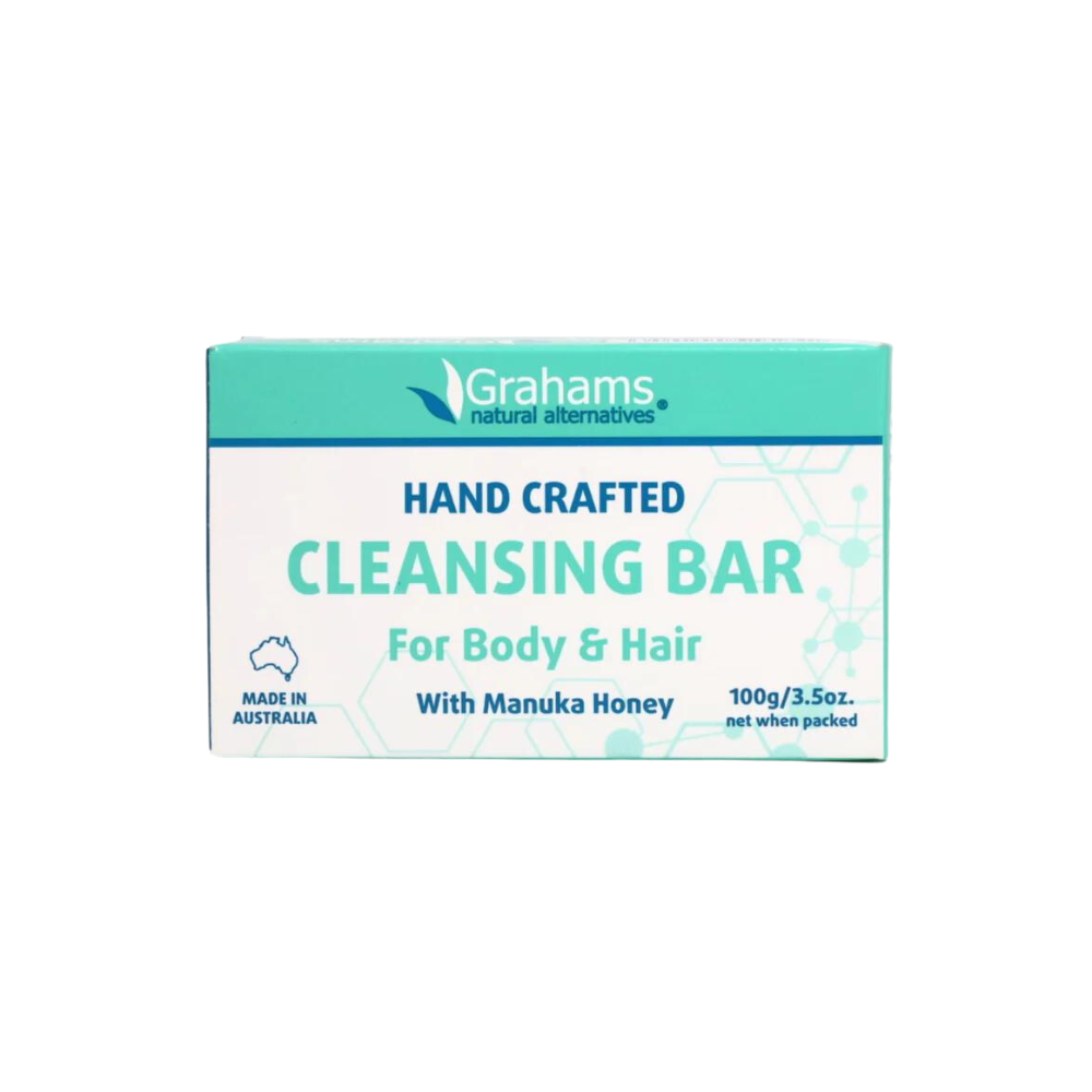 Grahams Natural  Cleansing Bar for Body & Hair 100g