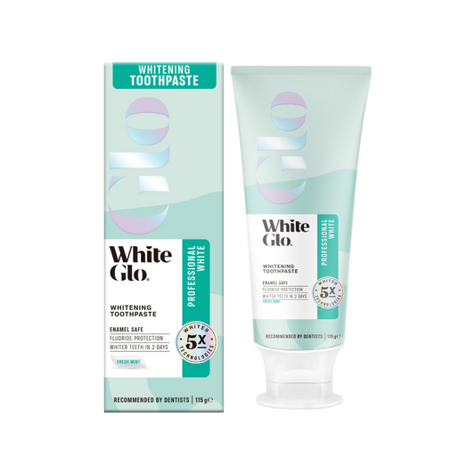 White Glo Professional White Whitening Toothpaste 115g