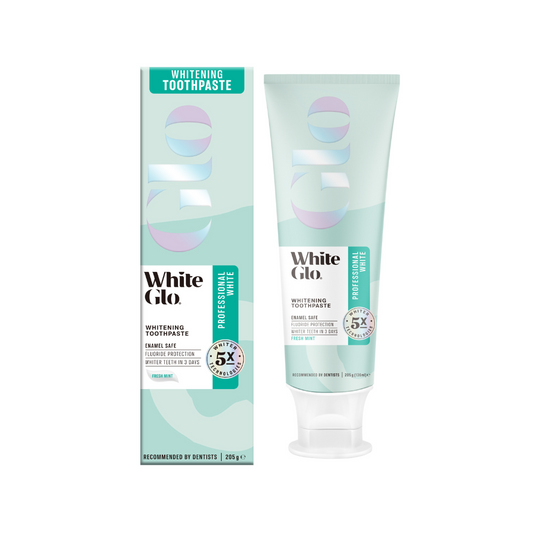 White Glo Professional White Whitening Toothpaste 205g