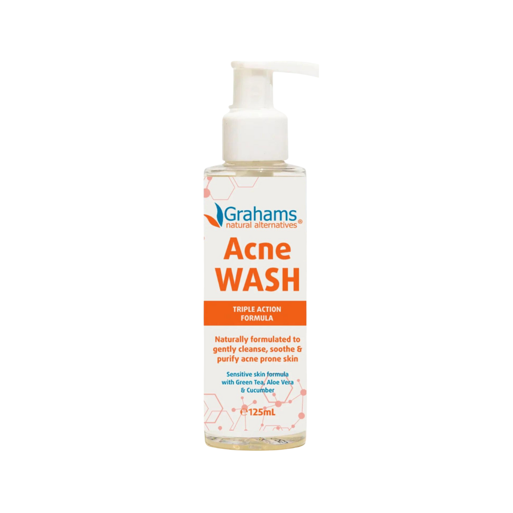 Grahams Natural Acne Wash 125ml