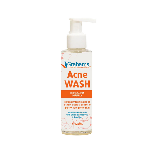 Grahams Natural Acne Wash 125ml