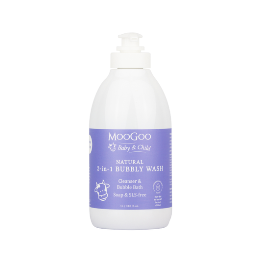 MooGoo Baby 2-in-1 Bubbly Wash 1L
