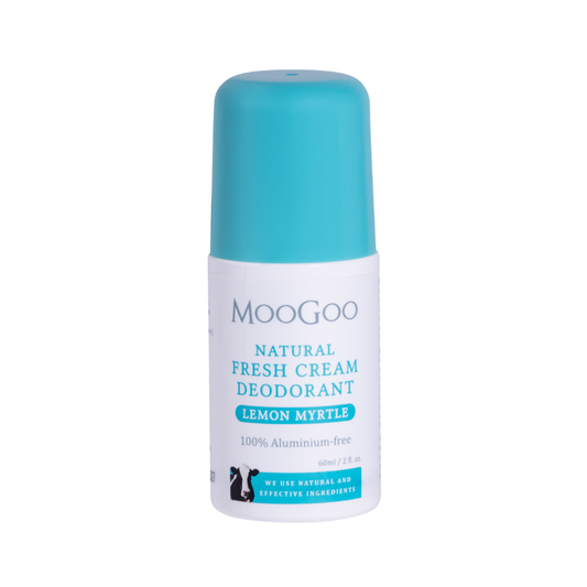 MooGoo Fresh Cream Deodorant - Lemon Myrtle 60ml