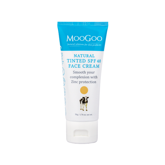 MooGoo Tinted SPF 40 Face Cream 50g
