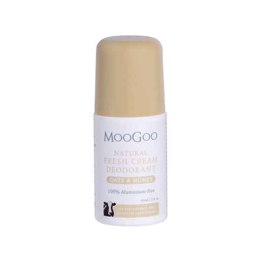 MooGoo Fresh Cream Deodorant - Oats & Honey 60ml
