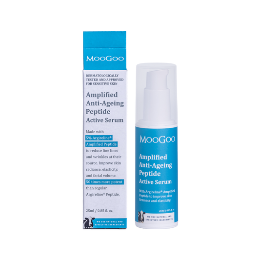 MooGoo Amplified Anti-Ageing Peptide Active Serum with Argireline® 25ml