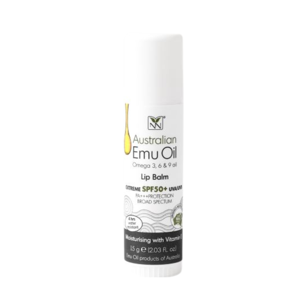 Y Not Natural Australian Emu Oil Lip Balm Extreme SPF50+ UVA/UVB  15g