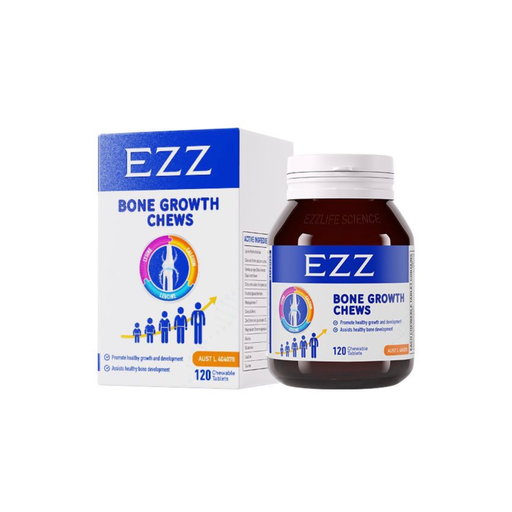 EZZ Bone Growth Chews 120 Tablets