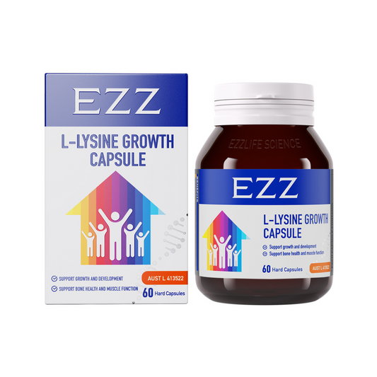 EZZ L-Lysine Growth Capsule  60 Hard Capsules