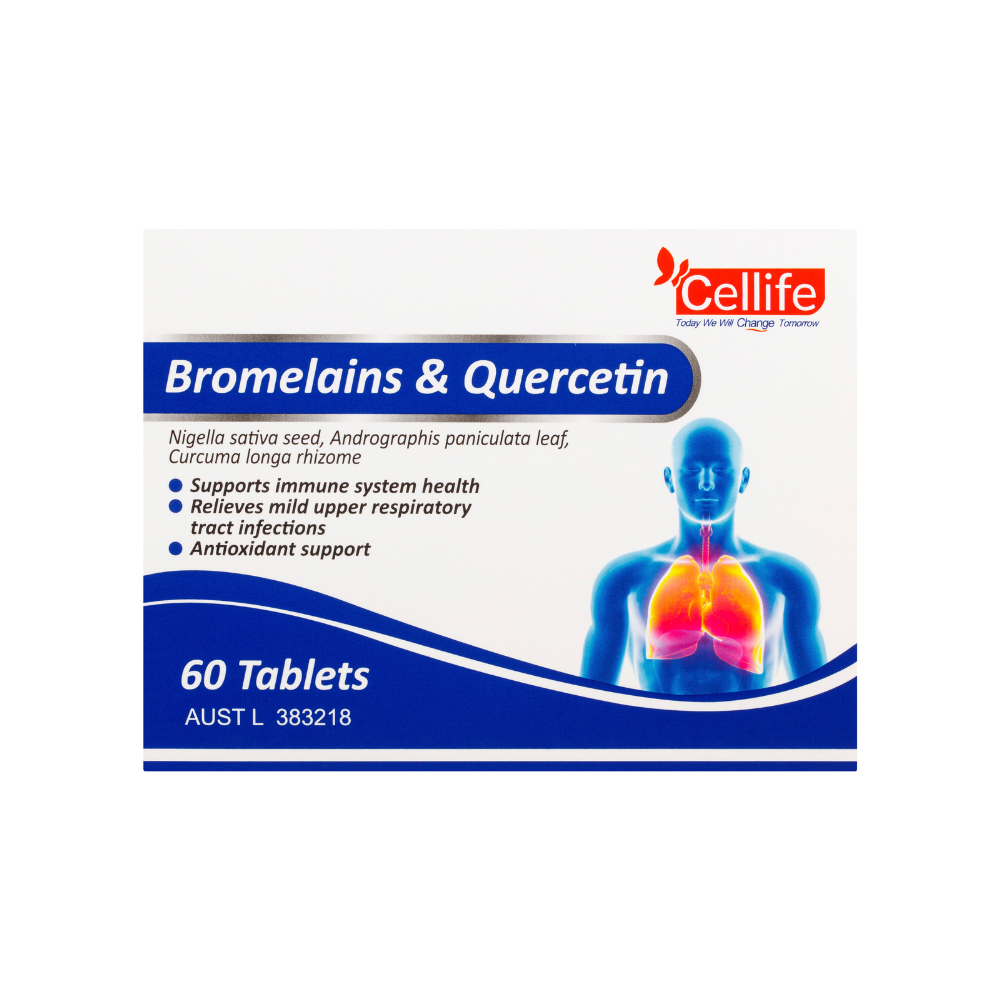 Cellife Bromelains & Quercetin 60Tablets