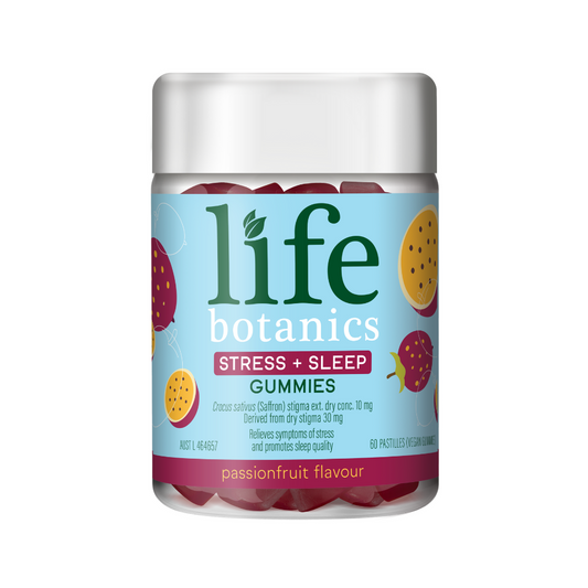Life Botanics Stress + Sleep Gummies 60s