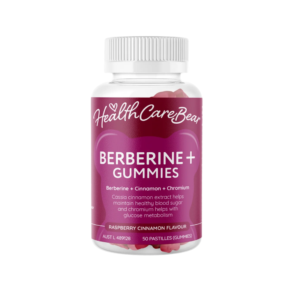HealthCareBear Berberine Gummies 50 Pastilles (Buy 1 Get 1 for Free)