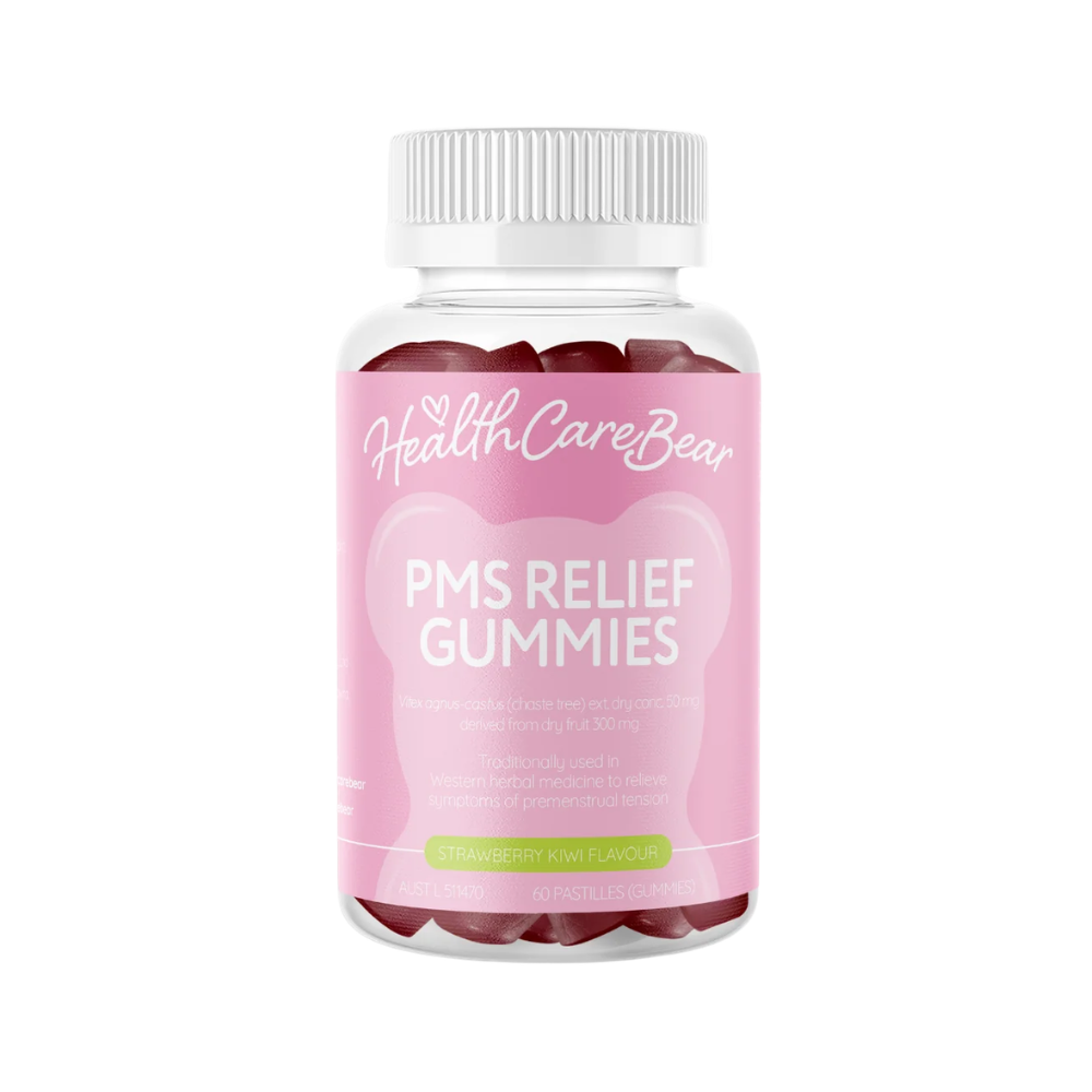 HealthCareBear PMS Relief Gummies 60 Pastilles – Beauty Line