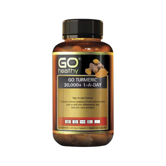 Go Healthy GO Turmeric 30,000+ 1-A-Day 60 Vcaps